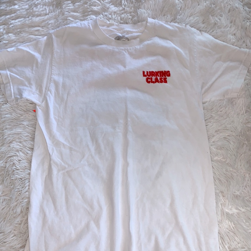 Lurking class/sketchy tank graphic tee